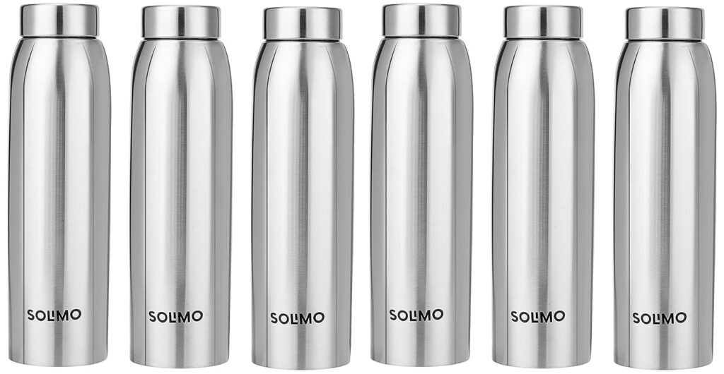 Solimo Stainless Steel Water Bottle 6