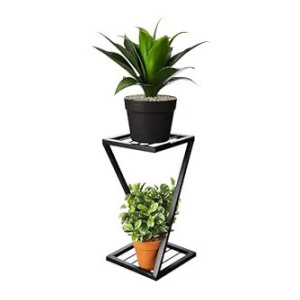 Solimo Stylish Metal Plant Stand for Indoor & Outdoor