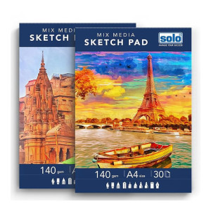 SOLO A4 Sketchpad Pack of 2 at Rs90 | Amazon Deal