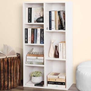 Space Bookshelf 7 Cubes Engineered Wood DIY Open Storage for Home Rs. 1400