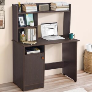 Space Wooden Study Table with Hutch & Storage Rs. 4549 (Apply ₹250 Coupon)
