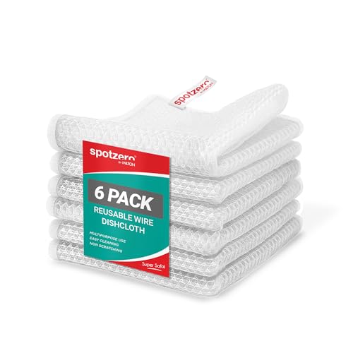 Spotzero Steel Wire Dish Cloth (Pack of 6) Rs. 179