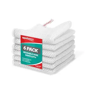 Spotzero Steel Wire Dish Cloth (Pack of 6) Rs. 179