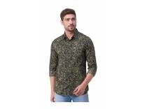 Spykar Men’s Cotton Printed Shirt Size L