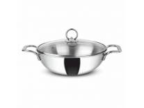 Deal Orange Triply Kadai 4.5L