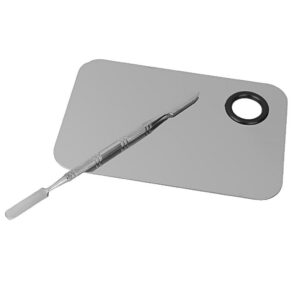 Stainless Steel Makeup Palette with Spatula – Deal
