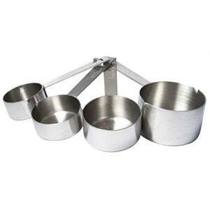 Deal Dynore Stainless Steel Measuring Cups Set of 4 Rs. 126