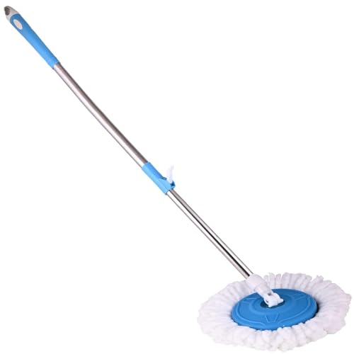Deal Stainless Steel Microfiber Floor Mop 360° Swivel Rs. 399 Amazon
