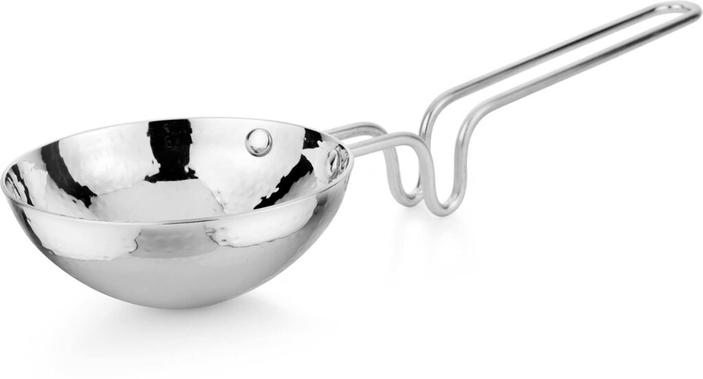 Deal Prabha Stainless Steel Tadka Pan 0.34L for Rs. 264