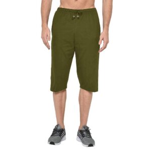 Stylcozy Men’s 3/4 Running Shorts