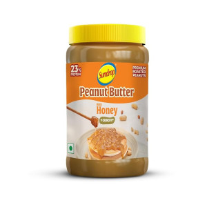 Sundrop Peanut Butter with Honey Crunchy 900g 23% Protein