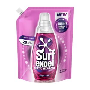 Surf Excel Matic Express Liquid Detergent 2Ltr Pouch