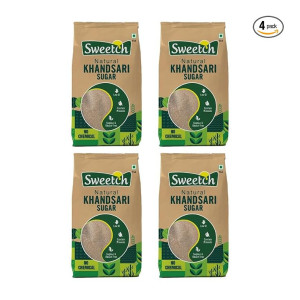 Sweetch Natural Khandsari Sugar 4 kg at Rs260 | Amazon Deal
