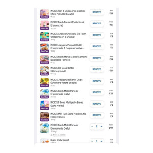 Swiggy Instamart NOICE Products