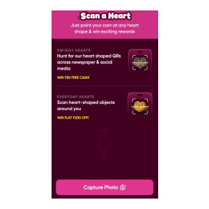 Swiggy Scan a Heart FREE Food Loot