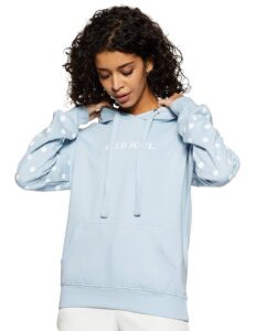 Symbol Women Cotton Blend Hooded Sweatshirt Rs 329