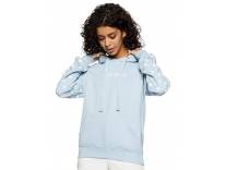 Symbol Women Cotton Blend Hooded Sweatshirt Rs 329