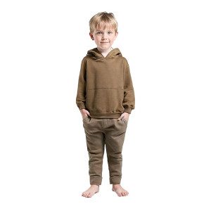 T2F Boys Cotton Hooded Oversized DropShoulder Sweatshirt