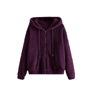Tagas Warm Fleece Sherpa Hoodie Jacket