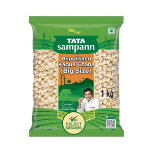 Tata Sampann Unpolished Kabuli Chana, 1kg
