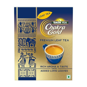 Tata Tea Chakra Gold Premium Leaf, Rich Aroma & Taste, Black Tea, 500 gram