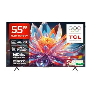 TCL 55-inch 4K Ultra HD Smart QLED Google TV