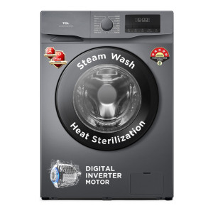 TCL 8.5 kg Front Load Washing Machine