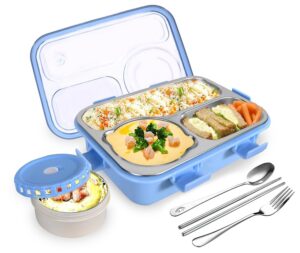 TEC TAVAKKAL Lunch Box 3 Compartment Stainless Steel 750ml Rs.499