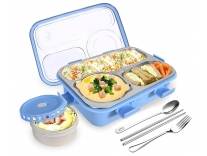 TEC TAVAKKAL Lunch Box 3 Compartment Stainless Steel 750ml Rs.499