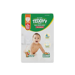 TEDDYY Easy Baby Diaper Pant (L Size, 62 Count)