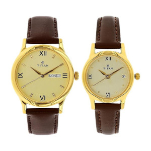 Titan Bandhan Couple Watch at Rs3519 | Amazon Deal