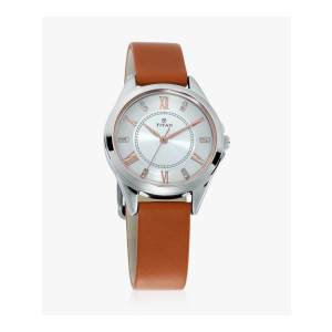 Titan Ladies Purple Analog Watch