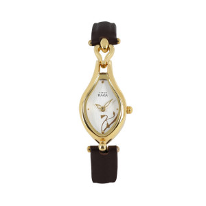 Titan Raga Women Silver-Toned Dial Watch