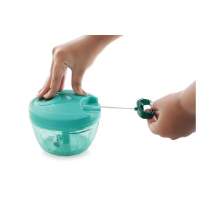 Tosaa Multipurpose Vegetable Pull Chopper Cutter 402 Steel Grade Blades (450ml)