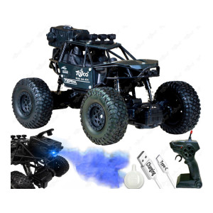 Toyco Rock Crawler 1:16 Offroad Monster RC Car with Smoke Function