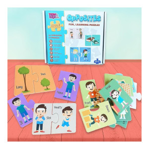 ToyMagic Opposites Early Learning Puzzle for Kids