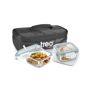 Treo By Milton Glass Tiffin Set at Rs397 | Amazon Deal