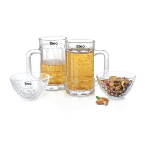 Treo By Milton Roarr 4pcs Serving Set at Rs343 | Amazon Deal