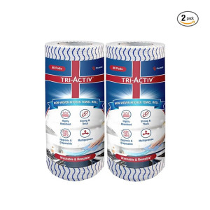 Tri-Activ Washable & Reusable Kitchen Towel Roll