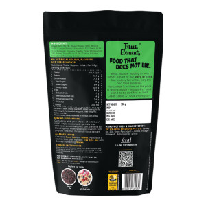True Elements Fruit & Nut Muesli (900g), Zero Added Sugar, High Protein