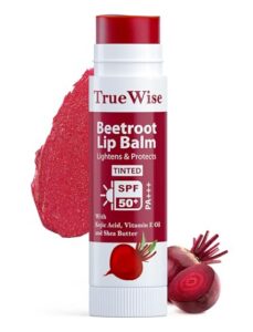 Deal TrueWise SPF 50 Lip Balm Beetroot For Dark Lips Rs. 185
