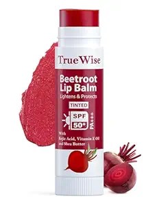 Deal TrueWise SPF 50 Lip Balm Beetroot For Dark Lips Rs. 185