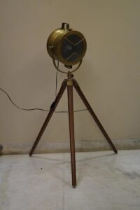 TUCASA Tripod Spot Light Floor Lamp in Mango Wood Rs. 1021