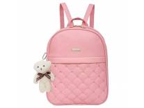 Deal Alert TYPIFY PU Leather Teddy Keychain Backpack Rs.360
