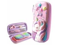 Umadiya Canvas Pencil Case Multicolor Large Capacity For Students Rs. 235