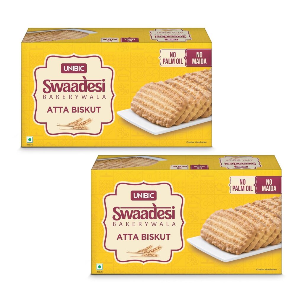 Unibic Swaadesi Atta Bakery Biscuits 2*200g Rs. 180