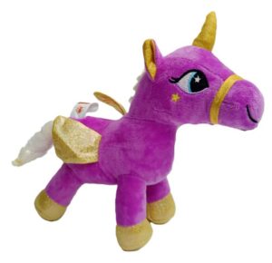 Deal Unicorn with Golden Wings 25cm (White) Rs. 129