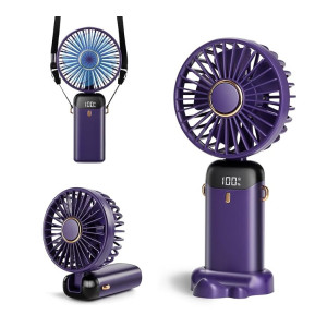 Upgrade 3-in-1 Portable Handheld Fan with 3200mAh & LED Display
