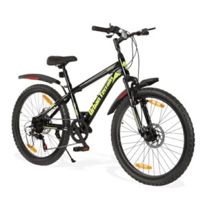 Deal Urban Terrain Galaxy Max 7 Speed MTB Bike 24T Black Rs. 5999
