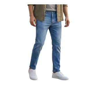 Urbano Fashion Men’s Stretch Fit Mid Rise Jeans